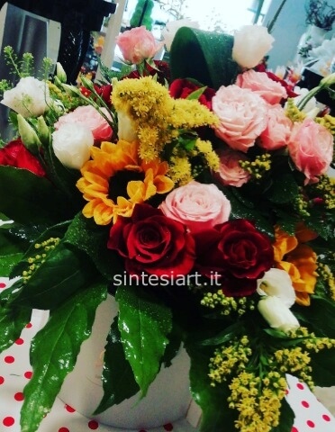 Flower Box Just for You con fiori freschi